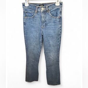 Express Women's High Rise Denim Boot Cut Jeans.